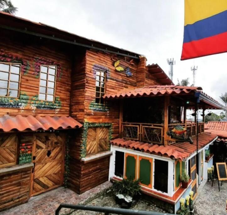 El Encanto Mountain Cabin Salento Eksteriør bilde